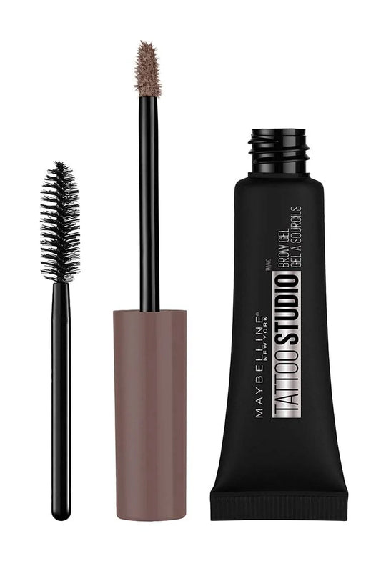 MAYBELLINE TATTOO STUDIO WATERPROOF BROW GEL #257 MEDIUM BROWN