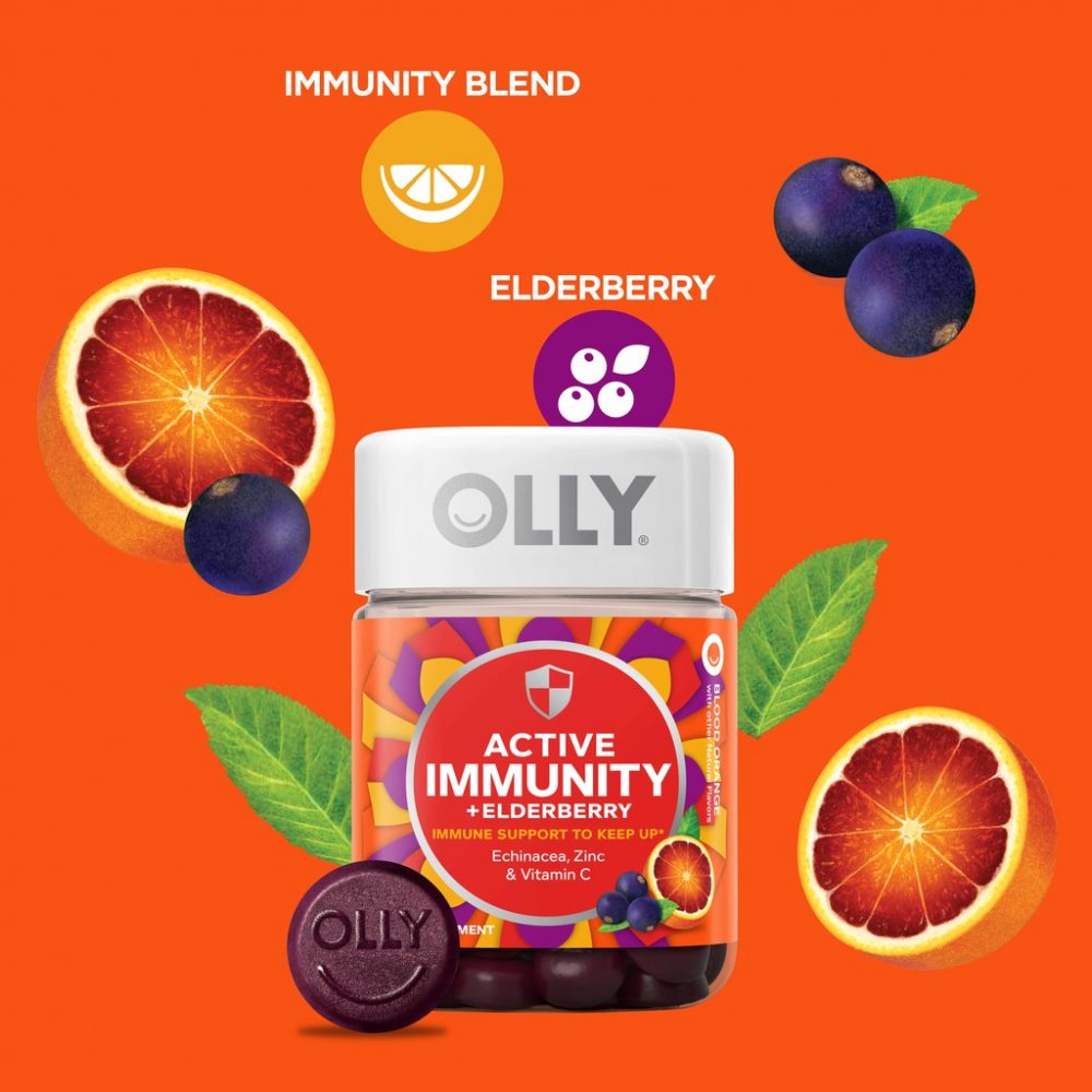 Olly Active Immunity + Elderberry
