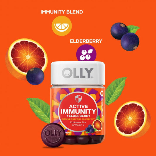Olly Active Immunity + Elderberry