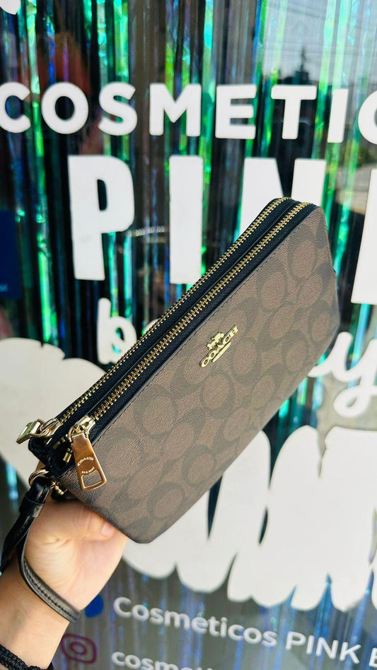 Coach Muñequera Cierre Doble 20x12
