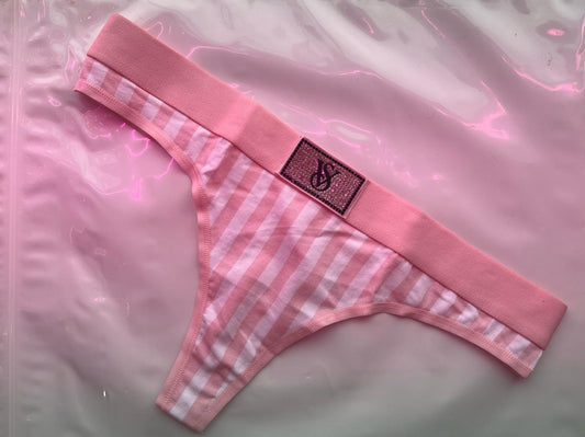 Victoria's Secret Shine Panty Thong Talla XS