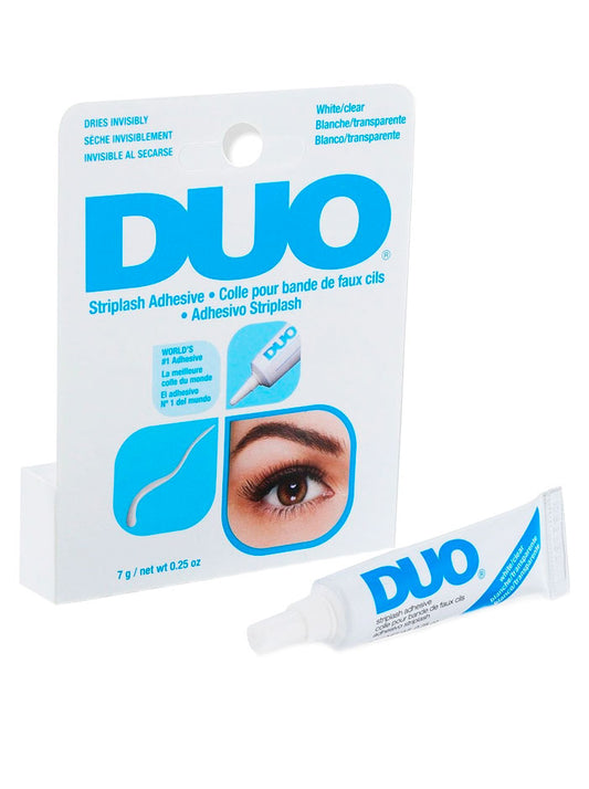 DUO PEGAMENTO PARA PESTAÑAS "BLANCO/TRANSPARENTE" 7g