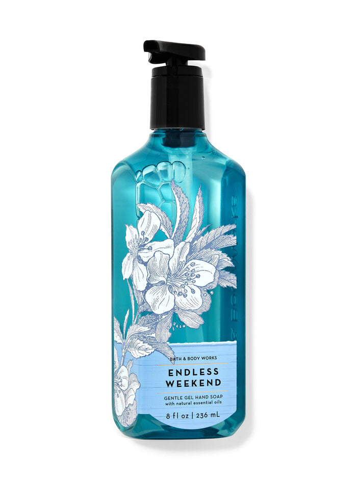 BATH AND BODY WORKS gentle gel hand soap 236ml Endless weekend - Pink Beauty