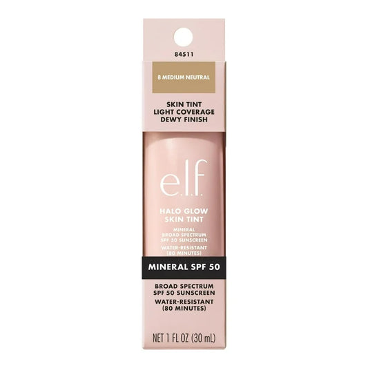 ELF Halo skin tint 8 Medium Neutral