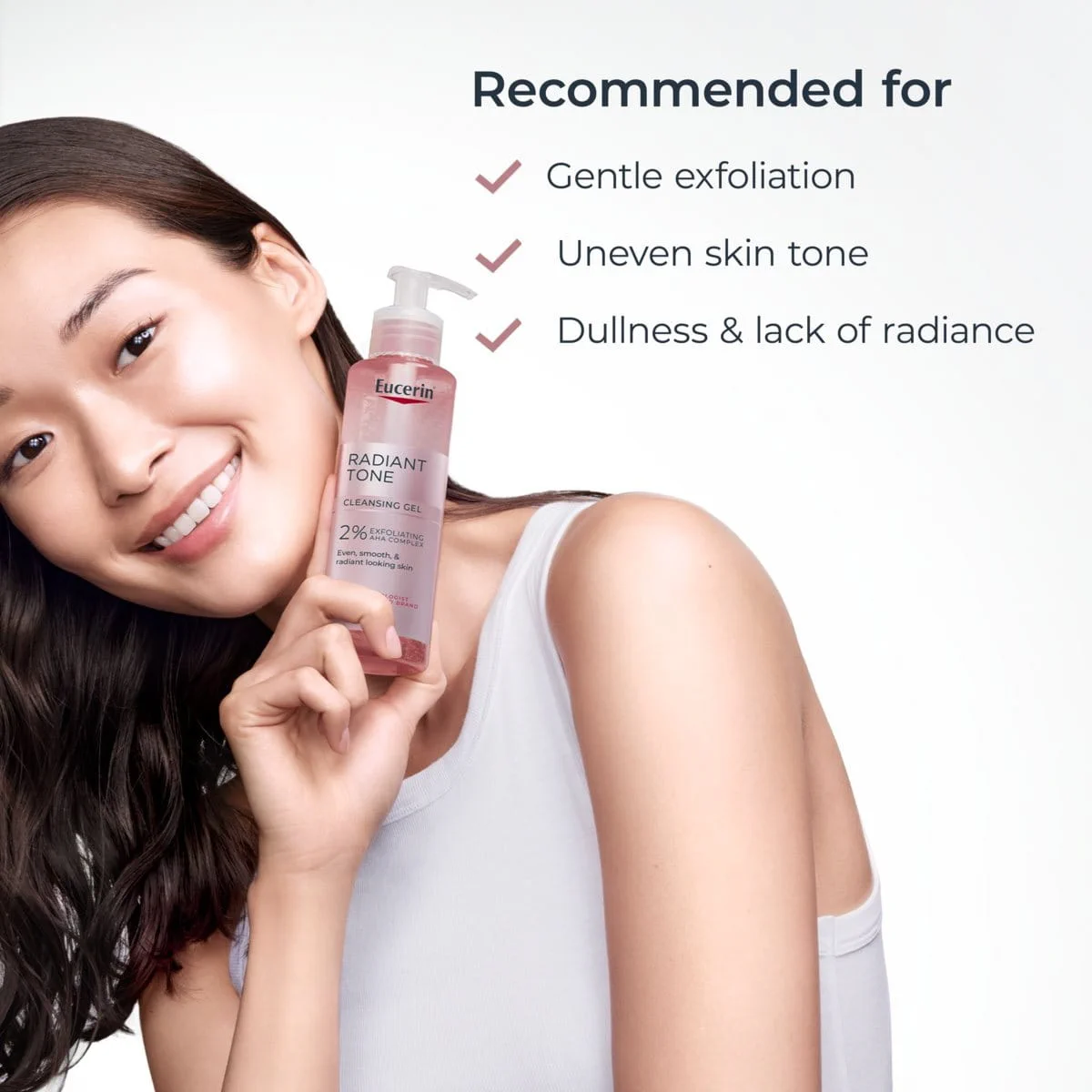 Eucerin Radiant Tone Face Cleanser Gel 200ml