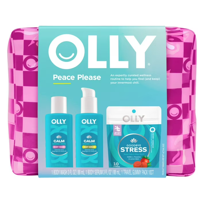 OLLY Peace Please Limited Edition Gift Set 3pz - Pink Beauty