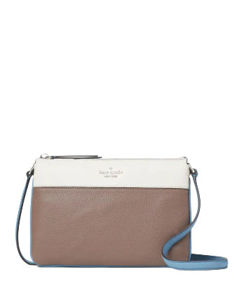 KATE SPADE Jackson Triple Gusset Crossbody - Pink Beauty