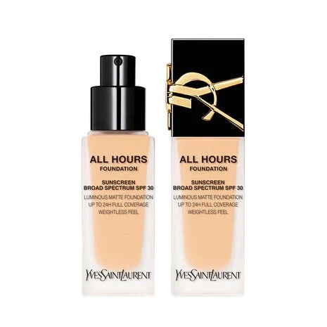 YVES SAINT LAURENT ALL HOURS FOUNDATION  SPF 30 "LN1 LIGHT NEUTRAL 1"