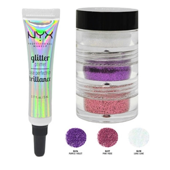 NYX GLITTER KIT "GLISET03"
