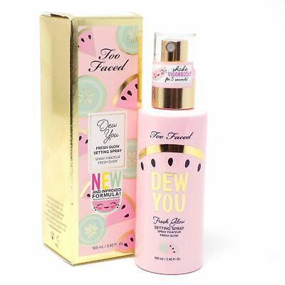 TOO FACED DEW YOU FRESH GLOW SETTING SPRAY "WATERMELON DEW" 100ml - Pink Beauty
