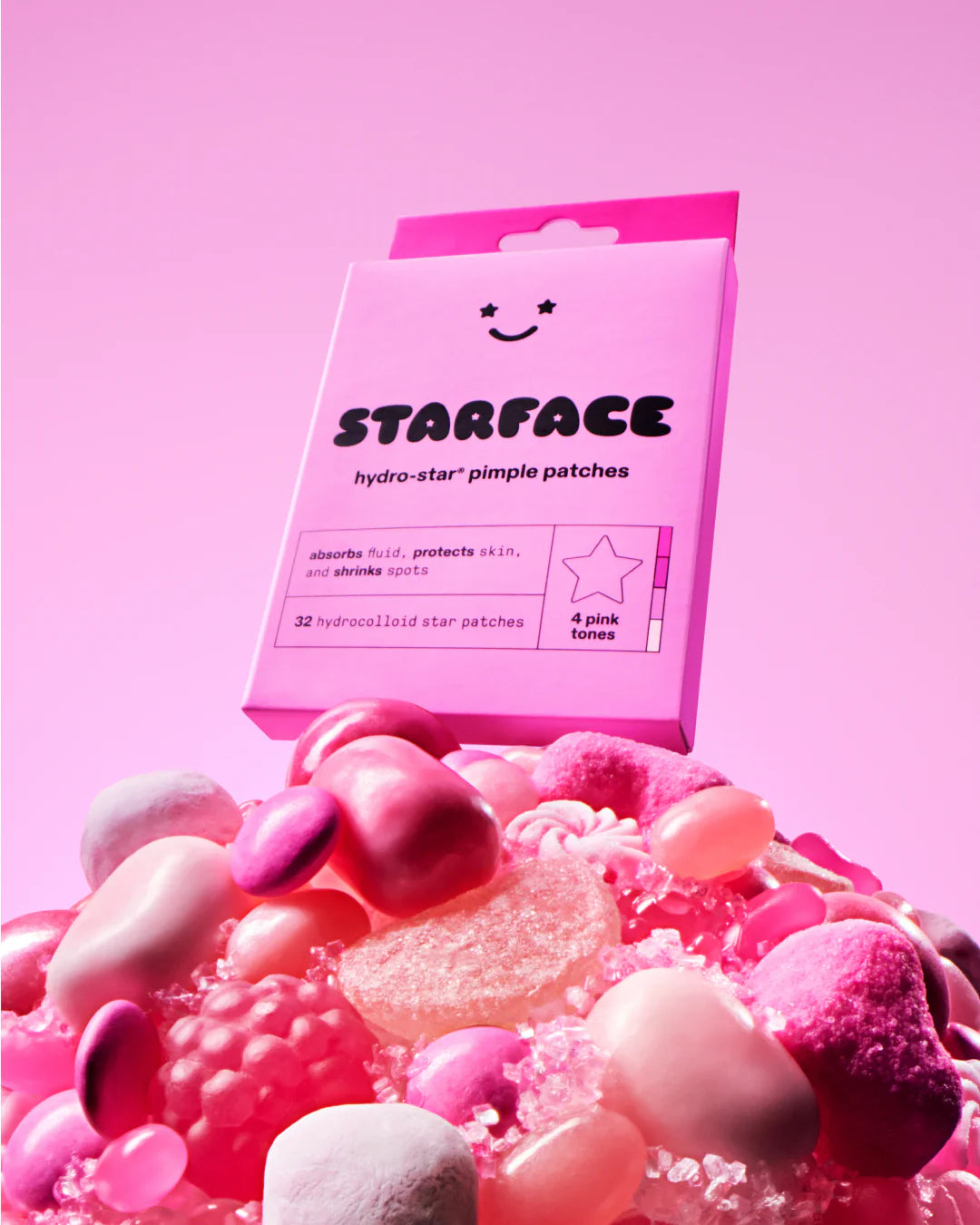 STARFACE HYDROSTAR PIMPLE PATCHES "4 PINK TONES" - Pink Beauty