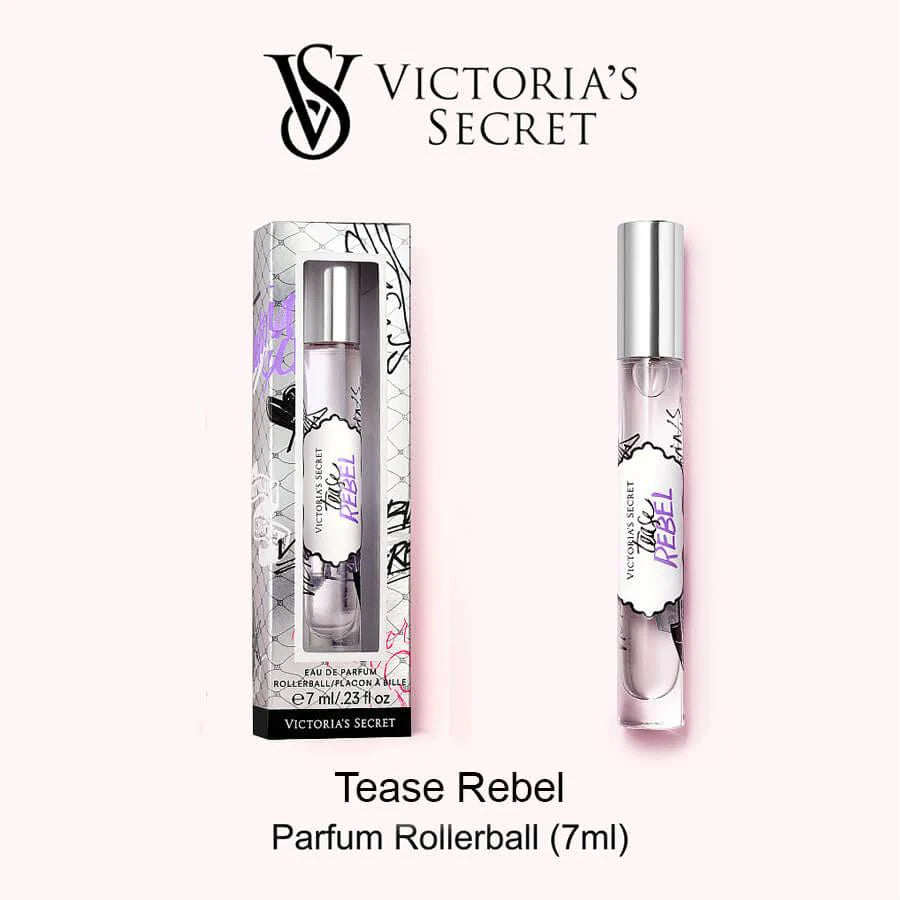 VICTORIA´S SECRET TEASE REBEL ROLLERBALL 7ml - Pink Beauty