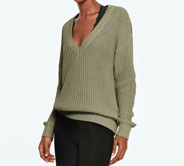 Victoria's secret PINK Suéter Verde Oliva