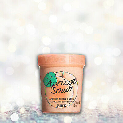 Pink Apricot Scrub Apricot Seeds + Shea Exfoliating Body Scrub