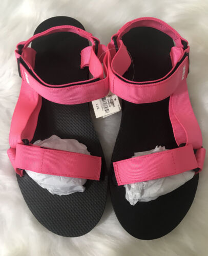 Victorias Secret Sandalia Pink Festival Negro-Rosa - Talla Única
