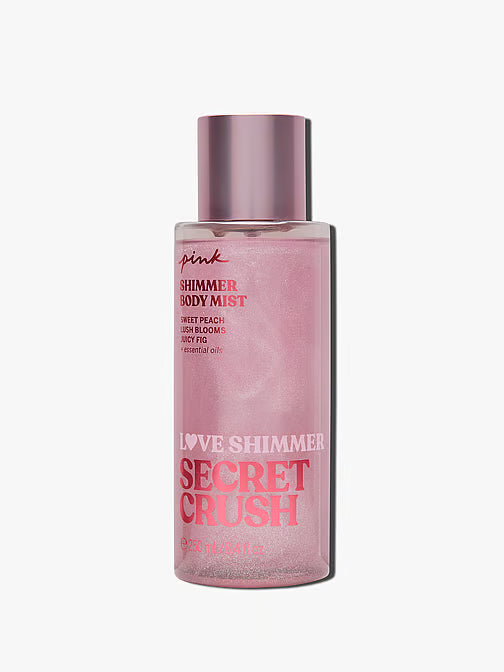 Pink Love Shimmer Secret Crush Body Mist 250 ml - Pink Beauty