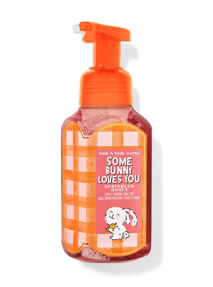 Bath y body works gentle foaming hand soap "Some bunny loves you" Aroma:sprinkled donut  (259 ml) - Pink Beauty