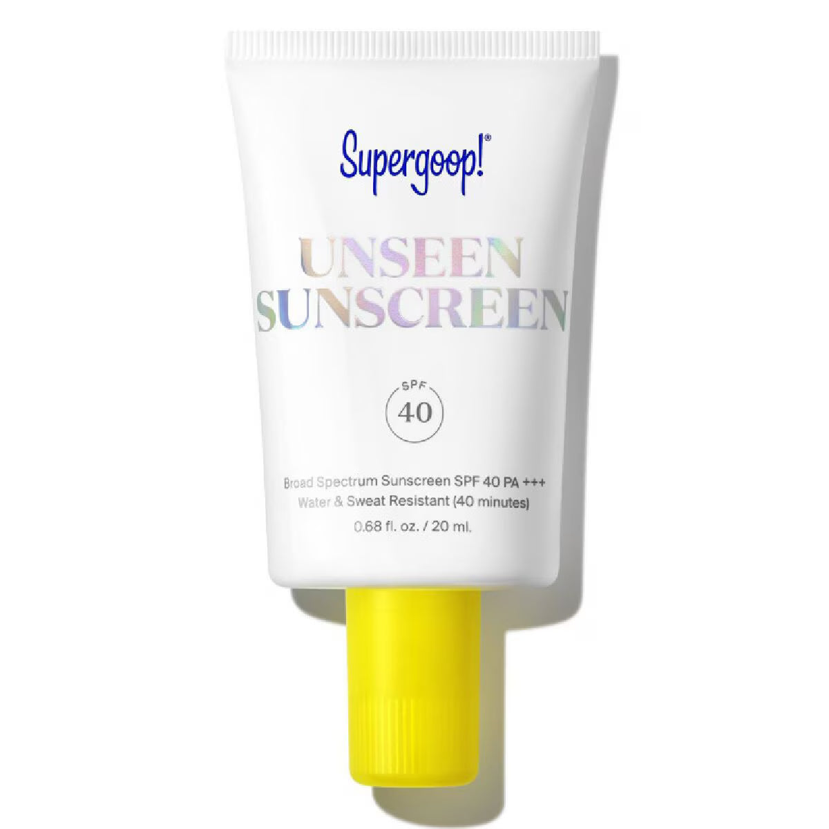 SUPERGOOP! unseen sunscreen spf 40 (protector solar) 20ml - Pink Beauty