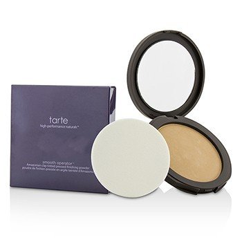 Tarte Smooth Operator Amazonian Clay Tinted Pressed Finishing Powder Tan