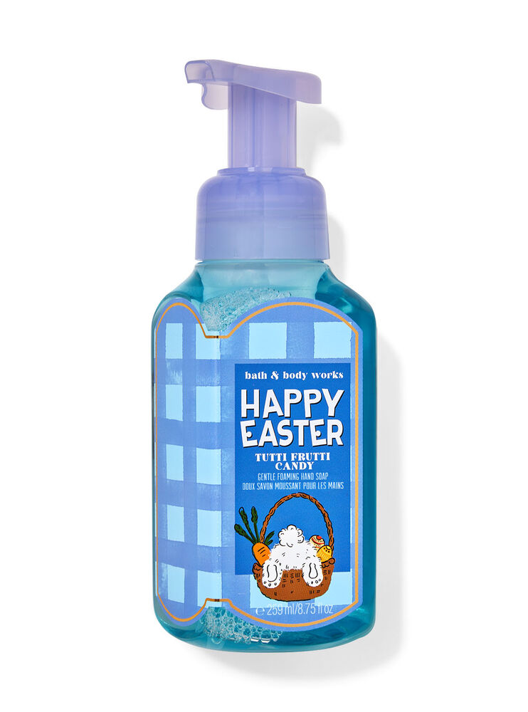 BATH AND BODY WORKS gentle foaming hand soap happy easter Aroma: Tutti frutti candy - Pink Beauty