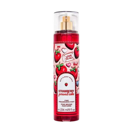 Bath & Body Works Strawberry Pound Cake Fine Fragance Mist 236mL